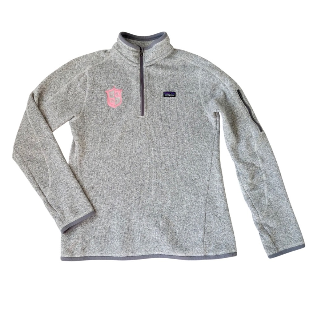 Patagonia Better Sweater Quarter-Zip Pullover Gray Size M - Picture 2 of 8